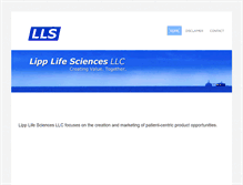 Tablet Screenshot of lipplifesciences.com